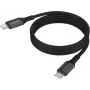 ANSMANNi magnetiline USB-C silikoonkaabel 120cm must