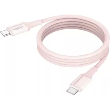 ANSMANN Magnetiline USB-C silikoonkaabel 1,2 m roosa