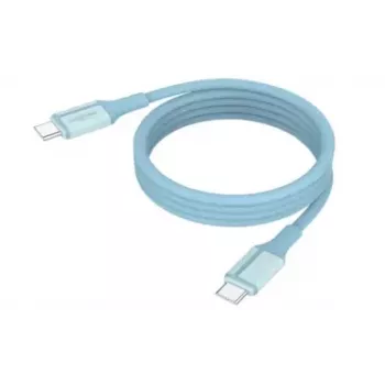 ANSMANN Magnetiline USB-C silikoonkaabel 120cm sinine
