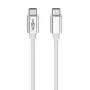 ANSMANN USB-C to USB-C andme- ja laadimiskaabel 1,2 m valge 60W