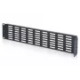 DIGITUS 1U 19-tolline hinged ventileeritav katteplaat, RAL 7035 hall, teras