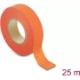 Delock Kangasteip 25 m x 19 mm rebitav isekleepuv oranž
