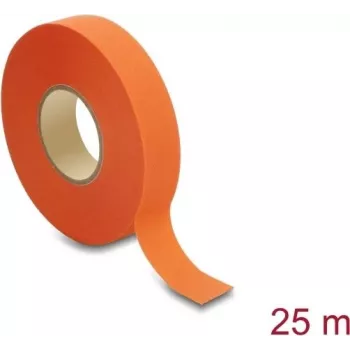 Delock kangasteip 25 m x 19 mm rebenemiskindel isekleepuv oranž