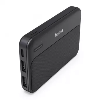Hama Power Pack Pocket 5 5000 mAh 2X USB-A Antratsiit