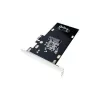 LogiLink PCI Express 3.0 x4 Dual M.2 NVMe SSD ja Dual SATA III hübriid-adapterkaart