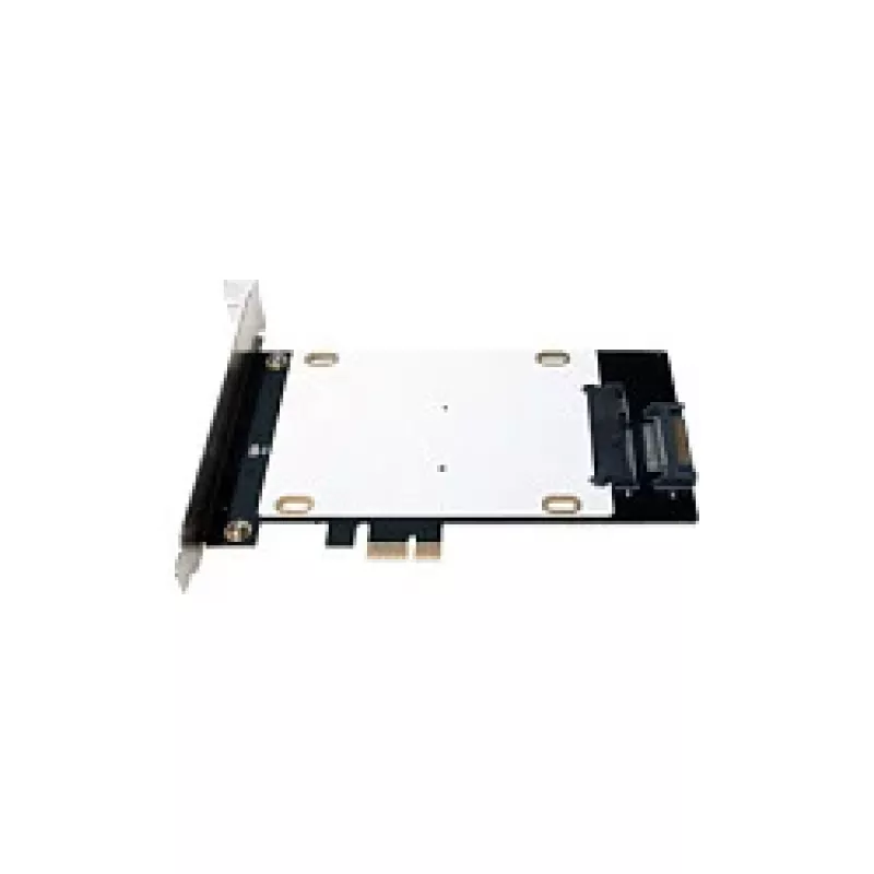 LogiLink PCI Express 3.0 x4 Dual M.2 NVMe SSD ja Dual SATA III hübriid-adapterkaart