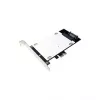 LogiLink PCI Express 3.0 x4 Dual M.2 NVMe SSD ja Dual SATA III hübriid-adapterkaart