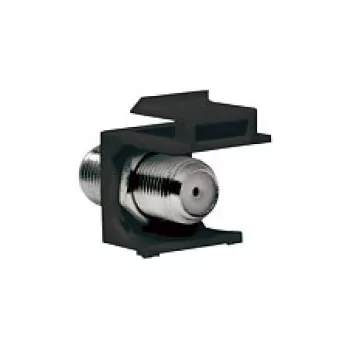 LogiLink NK0018B Keystone F-Type 75 oomi emane-emane sidur, must