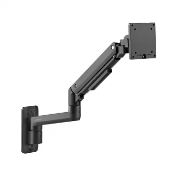 LogiLink BP0169 Alumiiniumist gaasivedruga monitori hoidik 17–49 inch kuvaritele kuni 20 kg, lauaklamber ja ava kinnitus, täisliikumine, must