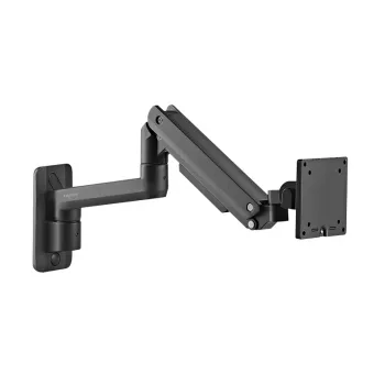 LogiLink BP0169 Alumiiniumist gaasivedruga monitori hoidik 17–49 inch kuvaritele kuni 20 kg, lauaklamber ja ava kinnitus, täisliikumine, must