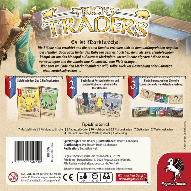 PEGASUS Tricky Traders strateegiamäng