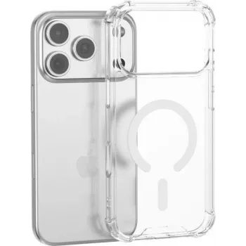 4SMARTS Hybrid Case Ibiza Apple iPhone 18 Pro Max / 17 Pro Max MagSafe jaoks - läbipaistev