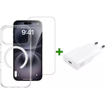 4SMARTS 3-in-1 Premium algkomplekt Apple iPhone 18 Pro / 17 Pro MagSafe jaoks