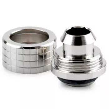 Thermal Grizzly DeltaMate kompressioonliitmik, messing - läikiv nikkel, ST13 (13 mm välisläbimõõt, G1/4 inch)