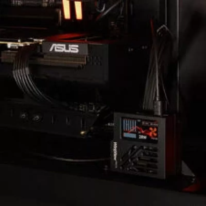 Thermal Grizzly WireView Pro II GPU juhtmega energiatarbimise monitor OLED-ekraaniga