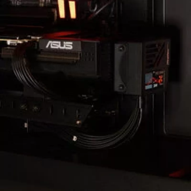 Thermal Grizzly WireView Pro II GPU juhtmega energiatarbimise monitor OLED-ekraaniga