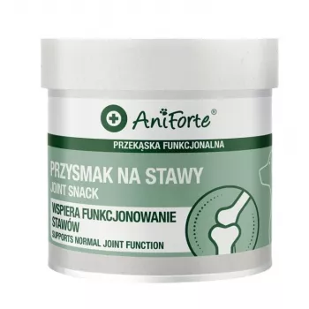ANF ANIFORTE Joint Snack koeratoidud 50g – Glucosamine, Chondroitin, Roheliste huultega rannakarp, MSM ja Hüaluroonhape – Looduslik liigestugi koertele