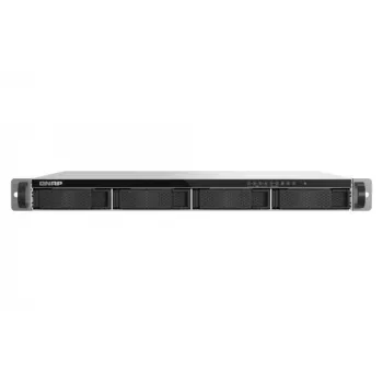 QNAP TS-H665U-RP 1U Rackmount NAS-server - Intel Atom C5125 8-tuumaline, 8GB DDR4 ECC, 6x SATA 6Gb/s + 2x 2.5 inch SATA, 2x 2.5GbE, kahekordne redundantne toiteplokk
