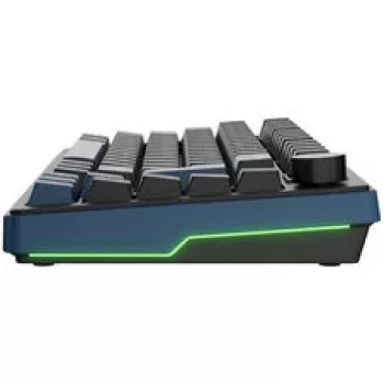 Ducky OK-M 75 mehaaniline mänguklaviatuur, 75% paigutus, vahetatavad lülitid, RGB, ANSI, KTT Wine Red lülitid