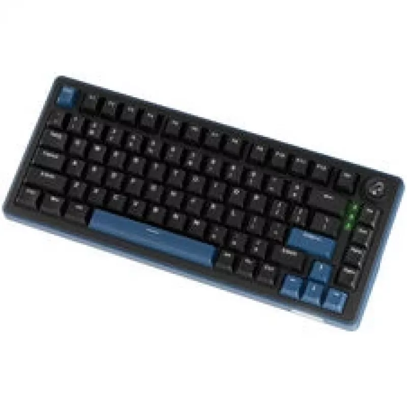 Ducky OK-M 75 mehaaniline mänguklaviatuur, 75% paigutus, vahetatavad lülitid, RGB, ANSI, KTT Wine Red lülitid