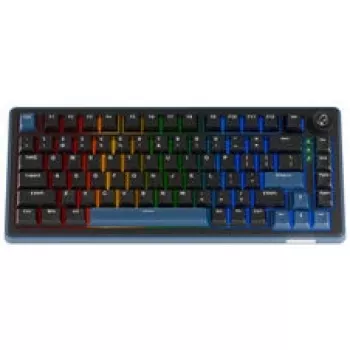 Ducky OK-M 75 mehaaniline mänguklaviatuur, 75% paigutus, vahetatavad lülitid, RGB, ANSI, KTT Wine Red lülitid