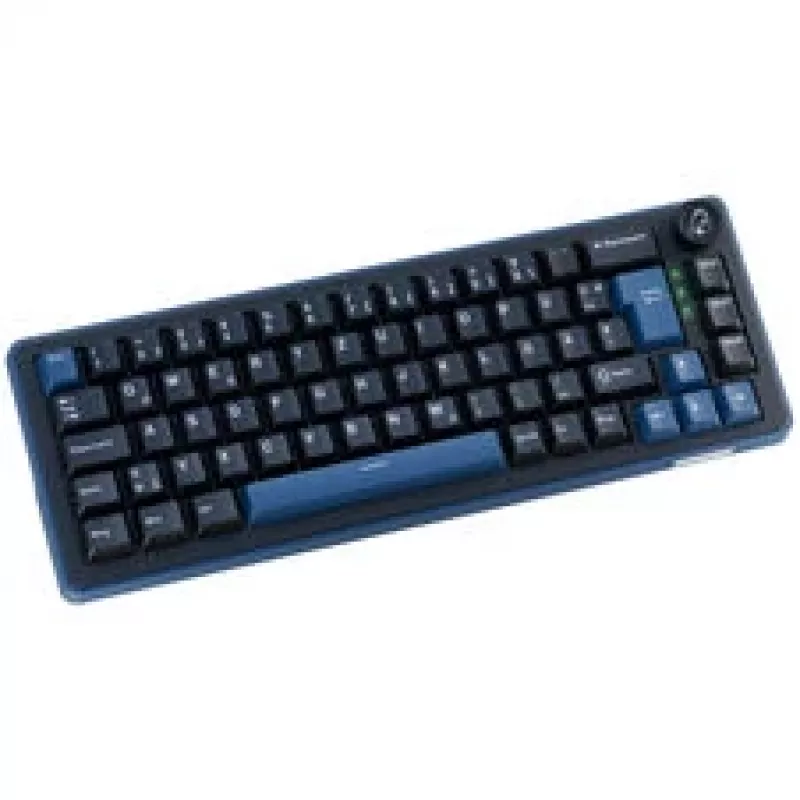 Ducky OK-M 65 mehaaniline mänguklaviatuur, 65% paigutus, vahetatavad KTT lineaarsed lülitid, RGB-taustvalgustus, ISO, PBT topeltvalu klahvikatted, juhtmega USB-C, must