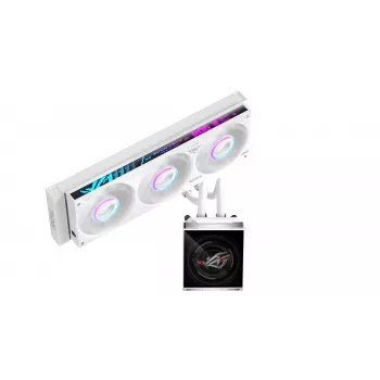 ASUS ROG Strix SLC IV 360 ARGB LCD White Edition All-in-One vedelikjahutus CPU-le