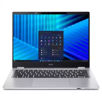 Acer TravelMate P4 P414-55-TCO-5880 14 inch Full HD ärisülearvuti - Intel Core Ultra 5 225U, 16GB LPDDR5X, 512GB PCIe Gen4 SSD, Windows 11 Pro, Wi-Fi 6E, Thunderbolt 4, taustvalgustusega klaviatuur, sõrmejäljeluger