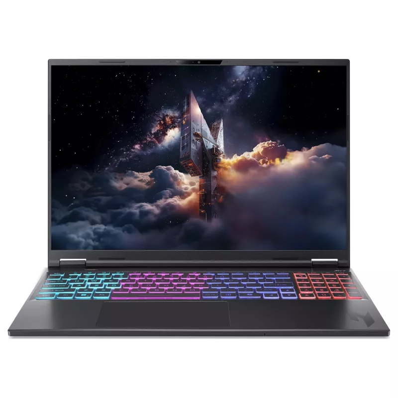 Acer Nitro 16S AI AN16S-61-R2M9 mängusülearvuti, 16-tolline WQXGA IPS 180Hz, AMD Ryzen AI 9 365, 16GB DDR5, 1TB SSD, GeForce RTX 5070 8GB, Windows 11 Home, saksa QWERTZ klaviatuur