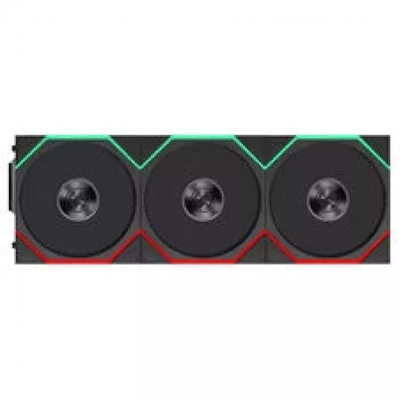 Lian Li UNI FAN TL FLEX Wireless ARGB Reverse Blade 120mm ventilaator 3-pakk kontrolleriga, must