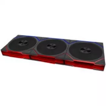 Lian Li UNI FAN TL FLEX Wireless ARGB Reverse Blade 120mm ventilaator 3-pakk kontrolleriga, must