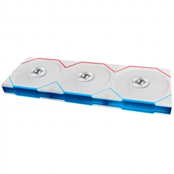 Lian Li UNI FAN TL FLEX Wireless ARGB Reverse Blade 120mm ventilaator 3-pakk kontrolleriga - Valge