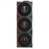 Lian Li UNI FAN TL LCD FLEX Wireless 120mm ARGB LCD ventilaator - must, 3-pakk kontrolleriga