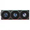 Lian Li UNI FAN TL LCD FLEX Wireless 120mm ARGB LCD ventilaator - must, 3-pakk kontrolleriga