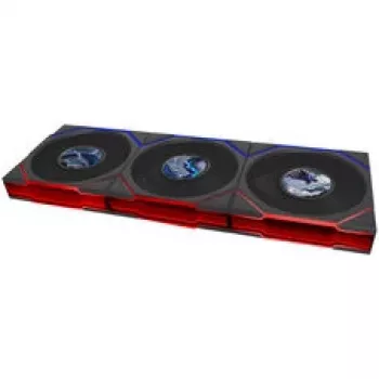 Lian Li UNI FAN TL LCD FLEX Wireless 120mm ARGB LCD ventilaator - must, 3-pakk kontrolleriga