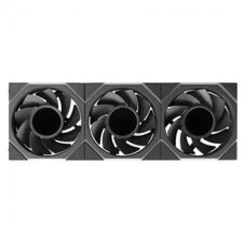 Lian Li UNI FAN TL LCD FLEX Wireless ARGB Reverse Blade 120mm ventilaator 3-pakk kontrolleriga, must