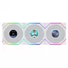 Lian Li UNI FAN TL120 LCD FLEX Wireless ARGB Reverse 3-Pack Valge 120mm korpusventilaator