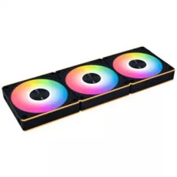 Lian Li UNI FAN CL FLEX Wireless PWM ARGB 120mm korpusiventilaator, must, 3-pakk kontrolleriga