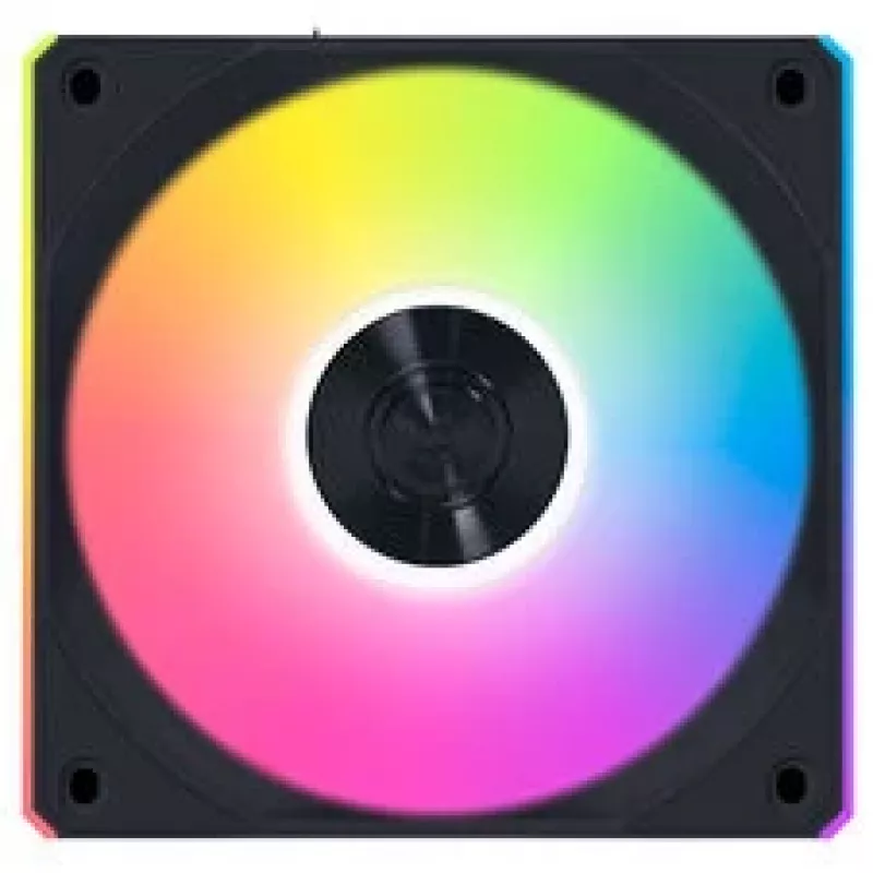 Lian Li UNI FAN CL FLEX Wireless ARGB Reverse Blade 120mm PWM ventilaator, 3-pakk kontrolleriga, must