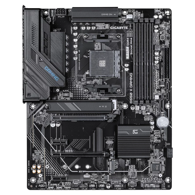 GIGABYTE B550 X Gaming AM4 ATX emaplaat DDR4, 2.5GbE, Wi-Fi 6, 2x M.2