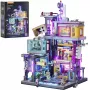 LUMIBRICKS Cyberpunk Neoncity Gamestack LED-neoonmärk