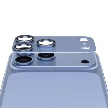 PanzerGlass Fender kaamera objektiivi kaitseklaas iPhone 15 Pro Max Shades of Blue