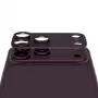 PanzerGlass Fender kaamera objektiivi kaitseklaas iPhone 15 Pro / 15 Pro Max jaoks - tumekirsipunane