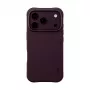 CARE by PanzerGlass Samba kate iPhone 17 Pro / 18 Pro jaoks - tumekirsipunane, MagSafe, taaskasutatud plast, D3O Bio, 3,6 m kukkumiskaitse