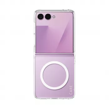 PANZERGLASS CARE Urban ümbris läbipaistev valge Qi-ga Samsung Galaxy Z Flip8 / Z Flip7