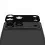 PanzerGlass Fender kaamera objektiivi kaitse iPhone 15 Pro / 15 Pro Max jaoks - Black Currant