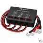 Qoltec 48V akude tasakaalustaja 4 x 12V akudele | 10A | AGM GEL LiFePO4 | LED