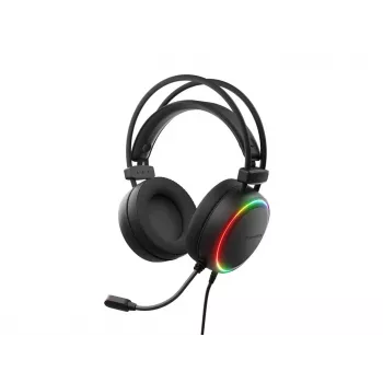 Genesis Neon 614 RGB USB mängupeakomplekt mikrofoniga, must