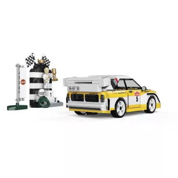 COBI Audi Sport quattro S1 E2 Rally Legend (1985) 1:35 mõõtkavas ehitusklotside komplekt