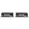 DELTA OVH-8D/SC Tööstuslik 8-kanaliline RS-485/422 muundur ühemoodilisele fiiberoptikale, SC Duplex, 20 km, DIN-rail